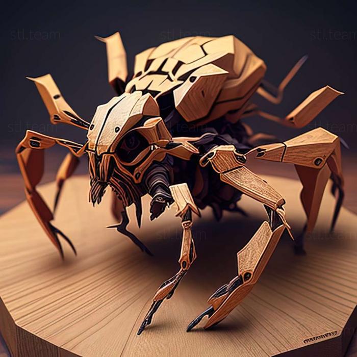 3D model Pheidole megatron (STL)